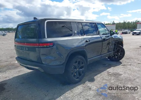 2025 Rivian R1S Adventure Dual Motor Large Pack/Adventure Dual Motor Max Pack z USA, uszkodzony, nr VIN 7PDSGBBAXSN064535